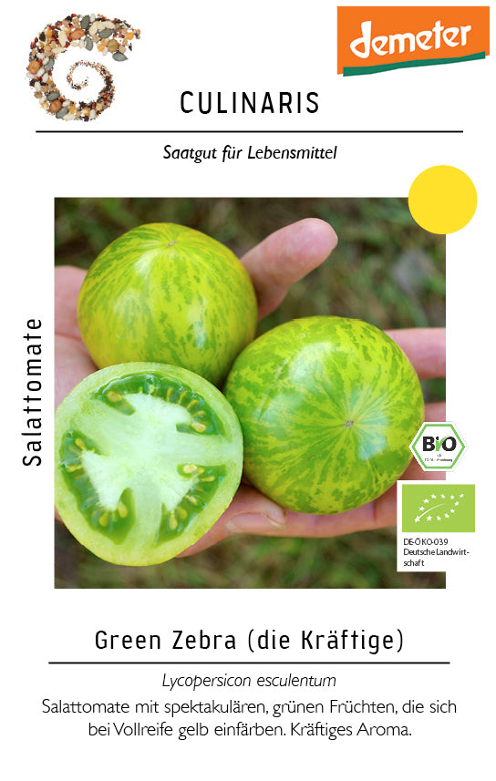 Salattomate Green Zebra